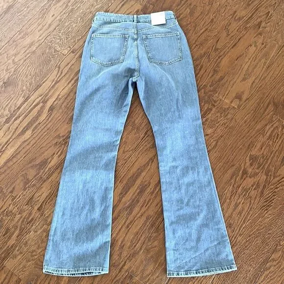 High waisted flare classic jeans - Picture 6 of 9